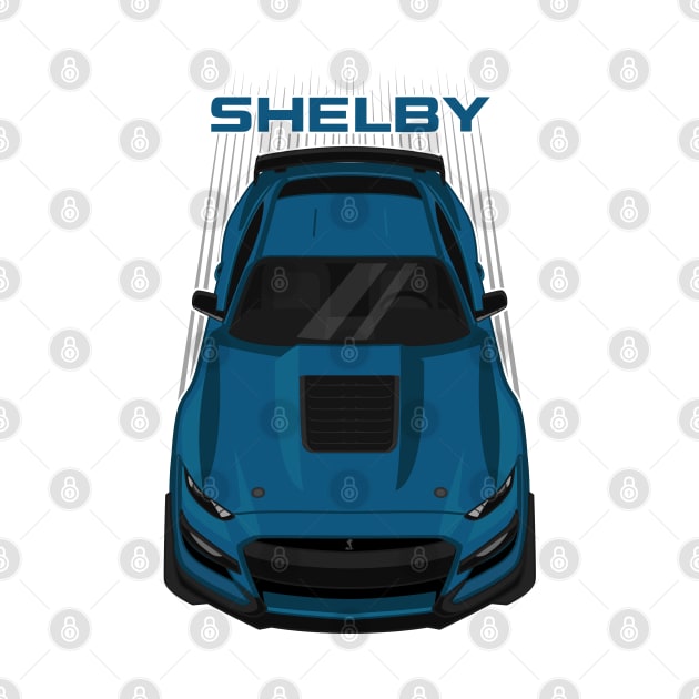 Ford Mustang Shelby GT500 2020-2021 - Ford Performance Blue by V8social