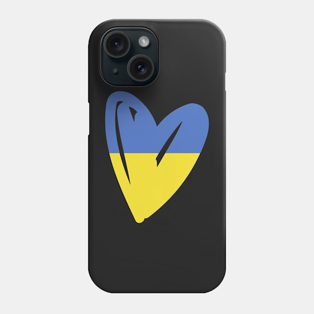 Love for Ucraine Phone Case by Pacesyte