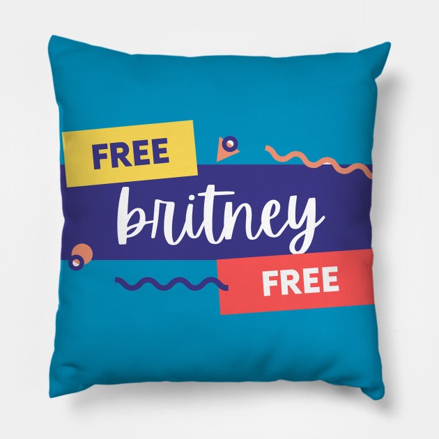 Free Britney Pillow by UJ Store