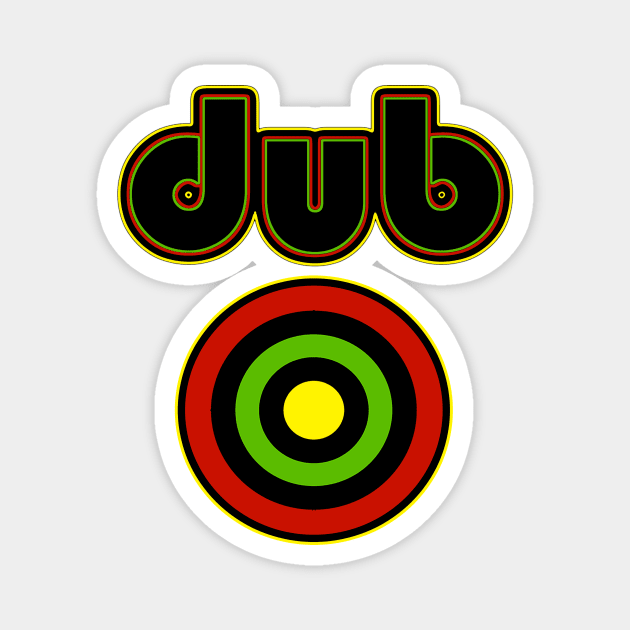 Dub-RastaTarget Magnet by AutotelicArt