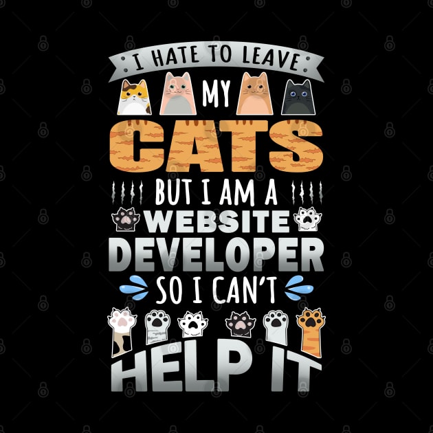 Web Developer Works for Cats Quote by jeric020290