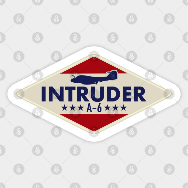 A-6 Intruder - Us Navy A6 Intruder Patch - Sticker | TeePublic
