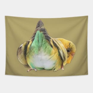 parrot butt Tapestry