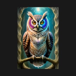 Owl - 02 - Fantasy Art - PGRVTP T-Shirt
