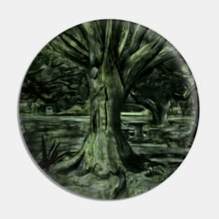 Live Oak Tree Pin