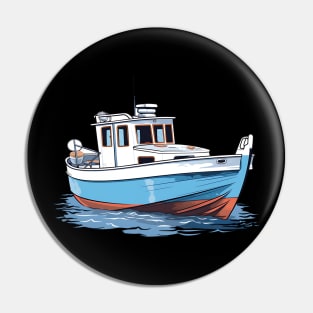 boat illustrator design Pin