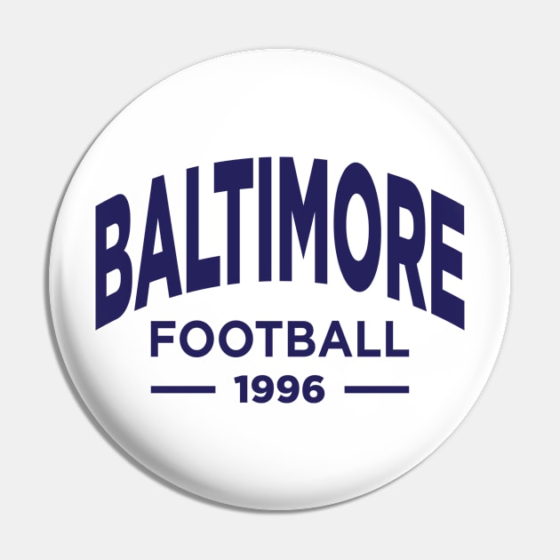 Baltimore Ravens Football Pin by Fourteen21 Designs