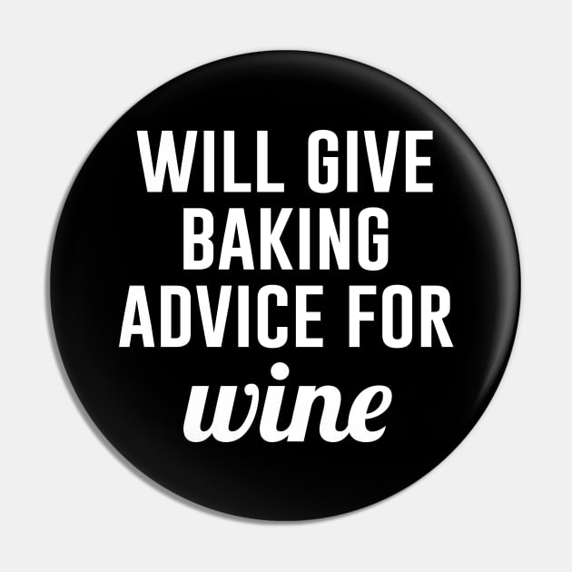 Will give Baking Advice for Wine Pin by Periaz