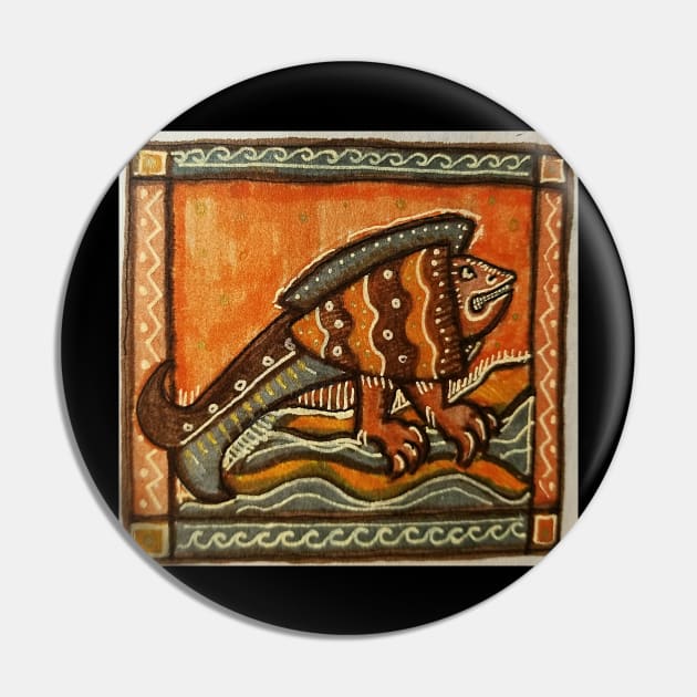 Alligator Pin by Thelizardsdream