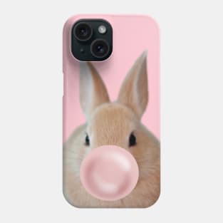 Bubble gum Bunny Phone Case