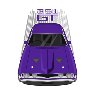 Ford Falcon XA GT 351 - Purple T-Shirt