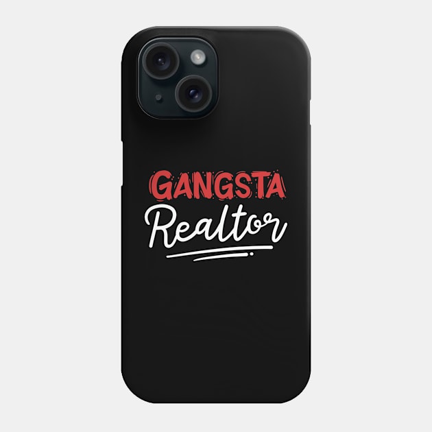 Gangsta Realtor Phone Case by maxcode