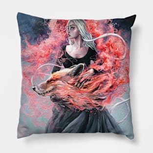 Dragon Fox Pillow