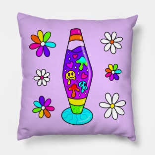 Lava Lamp Love Pillow