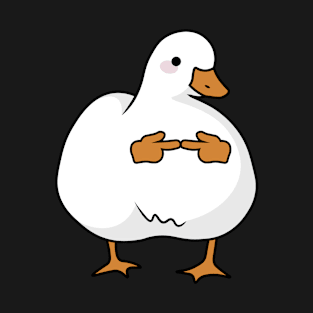 Shy Cute Goose T-Shirt