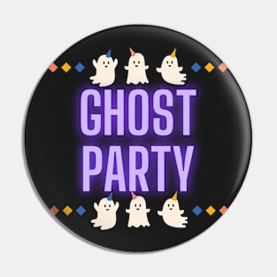 Ghost Party Pin