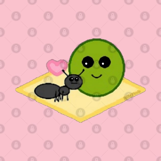 🟢 Rolly Finds A Friend 💚 by Patchwork Bird