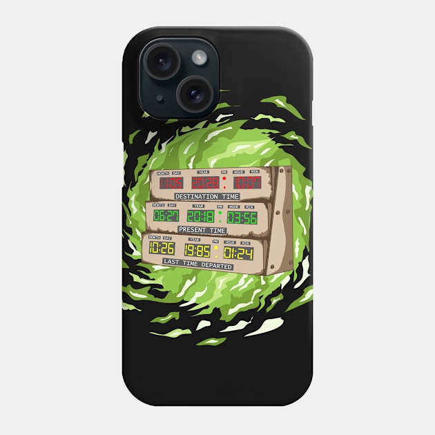 Time machine Phone Case by dieEinsteiger