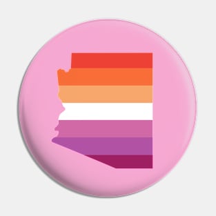 Arizona Lesbian Pride Pin