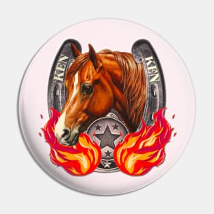 Ken's Patriarchy Horse Pin