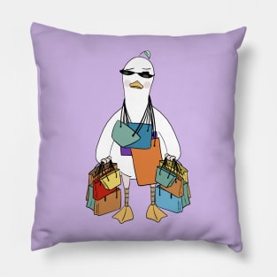 Shopaholic Doo Doo duck Pillow