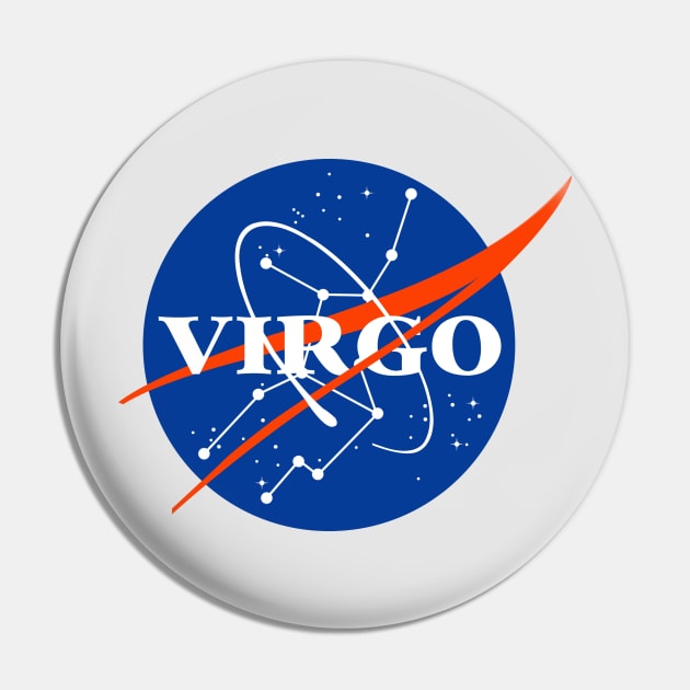 Virgo Logo Pin by RAADesigns