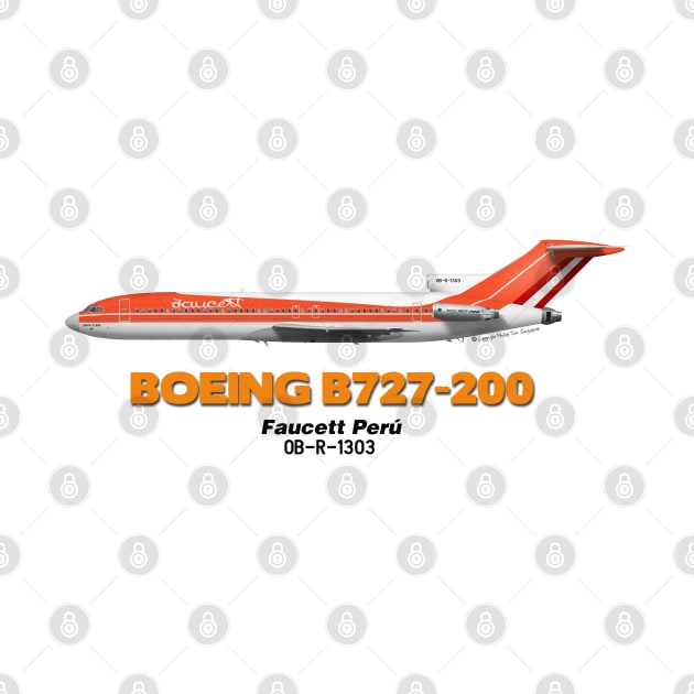 Boeing B727-200 - Faucett Perú by TheArtofFlying