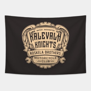 Watery Kalevala Knights Crest Tapestry