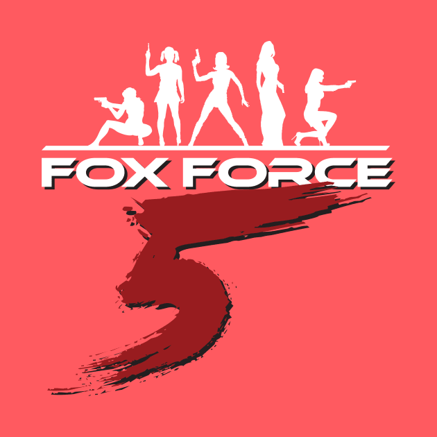 Fox Force Five by MindsparkCreative