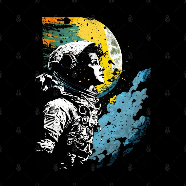 Astronaut Girl by Walter WhatsHisFace