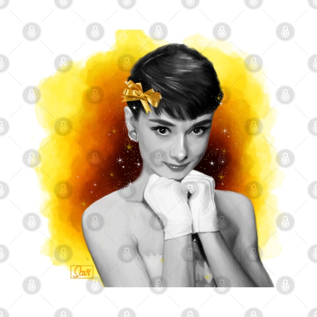 Audrey Hepburn by artbysavi