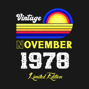 Vintage November 1978 T-Shirt