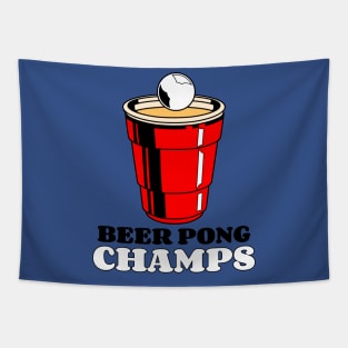 Beer Pong Champs Tapestry