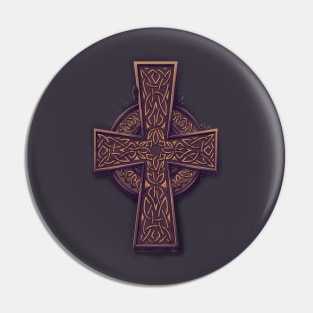 Celtic cross Pin