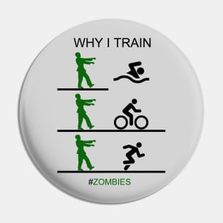 Triathlon Training Pin