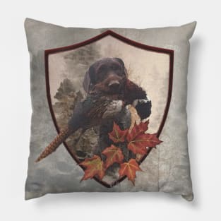 German Wirehaired Pointer Pillow