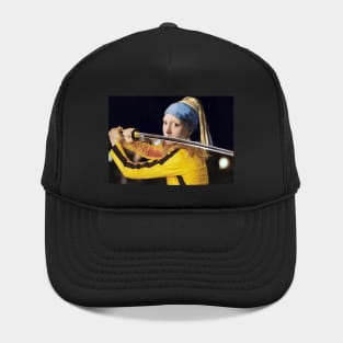 Girl with a Pearl Earring by Vermer and Beatrix Kiddo from Kill Bill Hat