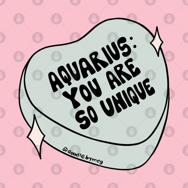 Aquarius Conversation by Doodle by Meg