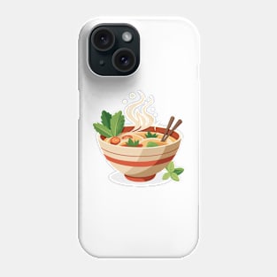 Delicious Vietnamese Pho Bowl Phone Case