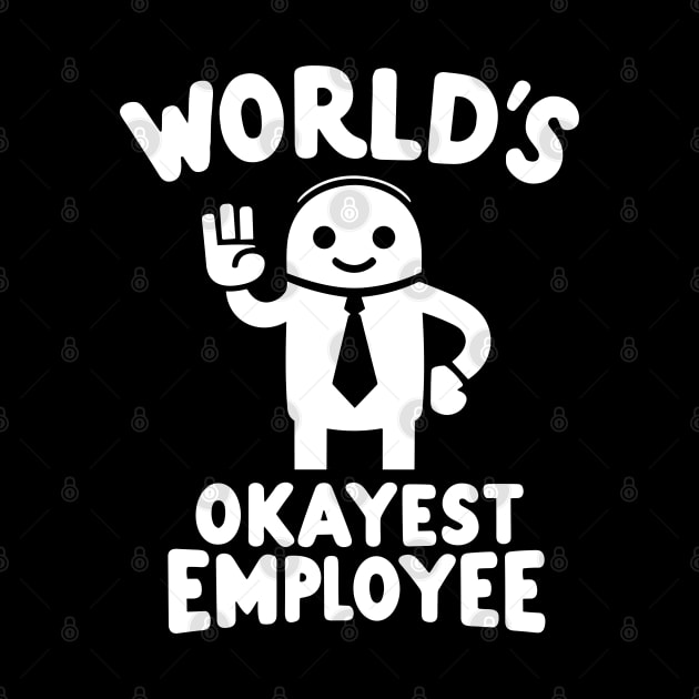 "World's Best Employee" Funny Office by SimpliPrinter