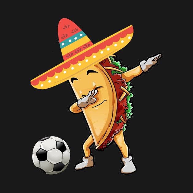 Dabbing soccer taco dab by Antoniusvermeu