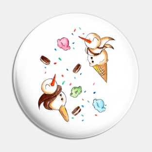 Snowy Sundae Pin