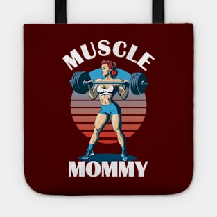 Muscle Mommy - Female Weightlifter Tote