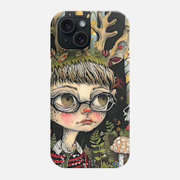 Forestpunk Phone Case by peculiarbutcute
