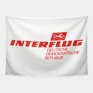 Vintage Interflug DDR Tapestry