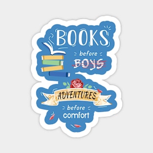 Books & Adventures Magnet