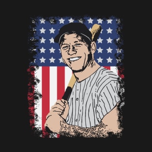 The Mick - Baseball Player T-Shirt