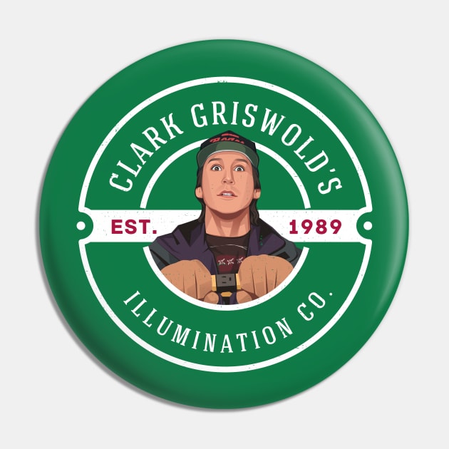 Clark Griswold's Illumination Co. - Est. 1989 Pin by BodinStreet