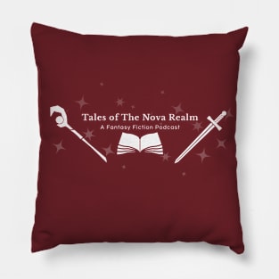 Tales of The Nova Realm - Grayscale Pillow