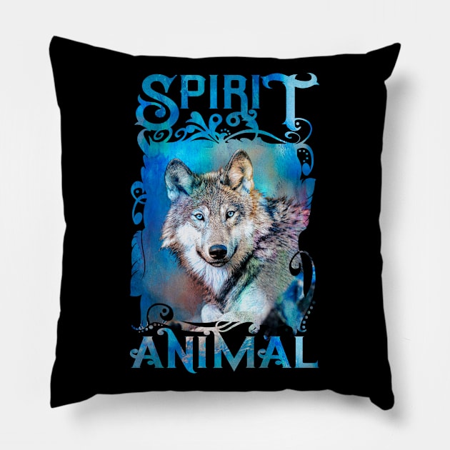 Spirit animal Pillow by LebensART